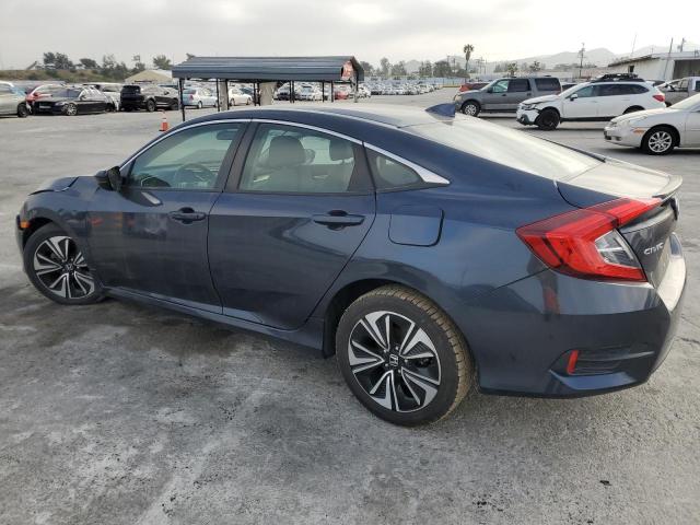 19XFC1F30JE201138 - 2018 HONDA CIVIC EX BLUE photo 2