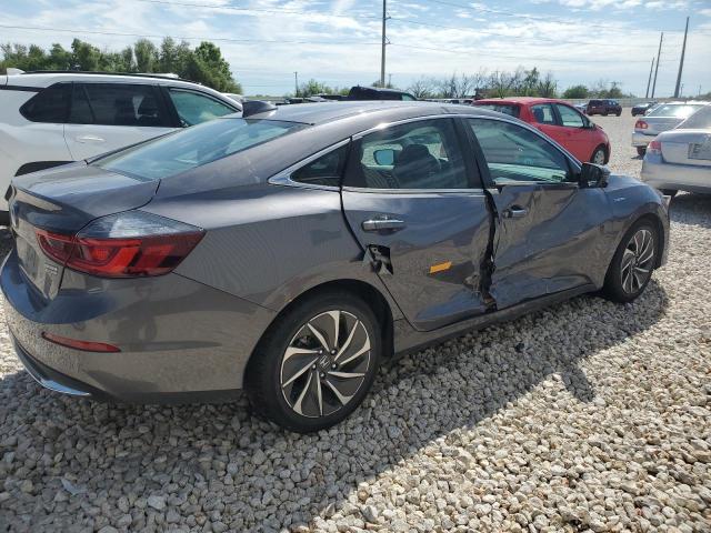 19XZE4F94KE022647 - 2019 HONDA INSIGHT TOURING GRAY photo 3