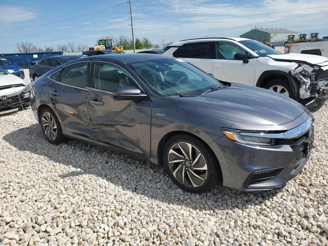 19XZE4F94KE022647 - 2019 HONDA INSIGHT TOURING GRAY photo 4