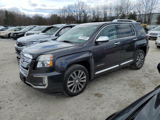 2GKFLVE34G6173916 - 2016 GMC TERRAIN DENALI GRAY photo 1