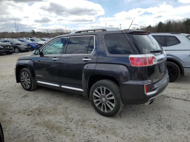 2GKFLVE34G6173916 - 2016 GMC TERRAIN DENALI GRAY photo 2