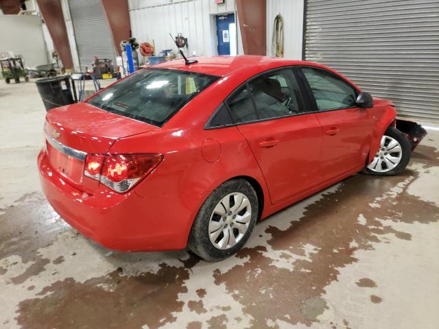 1G1PB5SH9E7168705 - 2014 CHEVROLET CRUZE LS RED photo 3