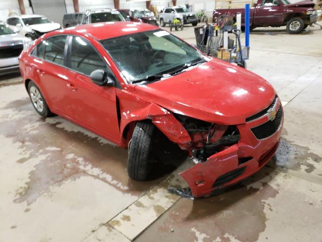 1G1PB5SH9E7168705 - 2014 CHEVROLET CRUZE LS RED photo 4