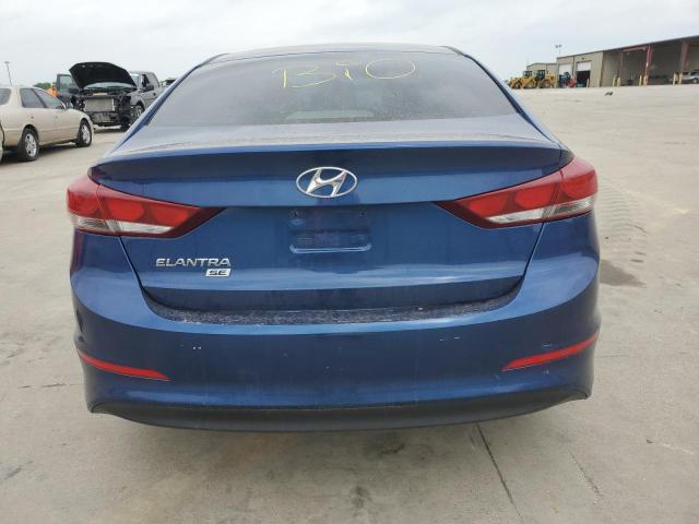 5NPD74LF5JH213101 - 2018 HYUNDAI ELANTRA SE BLUE photo 6