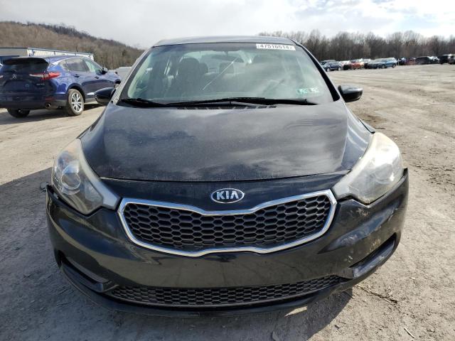 KNAFK4A62F5428756 - 2015 KIA FORTE LX BLACK photo 5