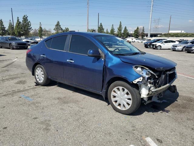 3N1CN7AP8DL867872 - 2013 NISSAN VERSA S BLUE photo 4