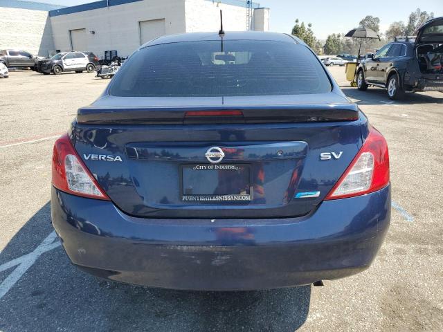 3N1CN7AP8DL867872 - 2013 NISSAN VERSA S BLUE photo 6