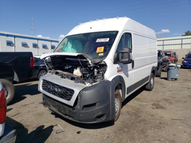 3C6TRVBG7KE542787 - 2019 RAM PROMASTER 1500 HIGH WHITE photo 1