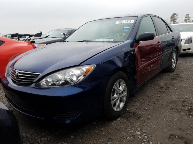 4T1BF32K96U117192 - 2006 TOYOTA CAMRY LE BLUE photo 2