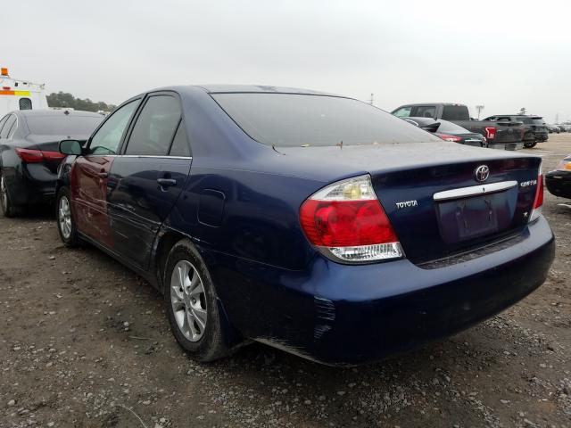 4T1BF32K96U117192 - 2006 TOYOTA CAMRY LE BLUE photo 3