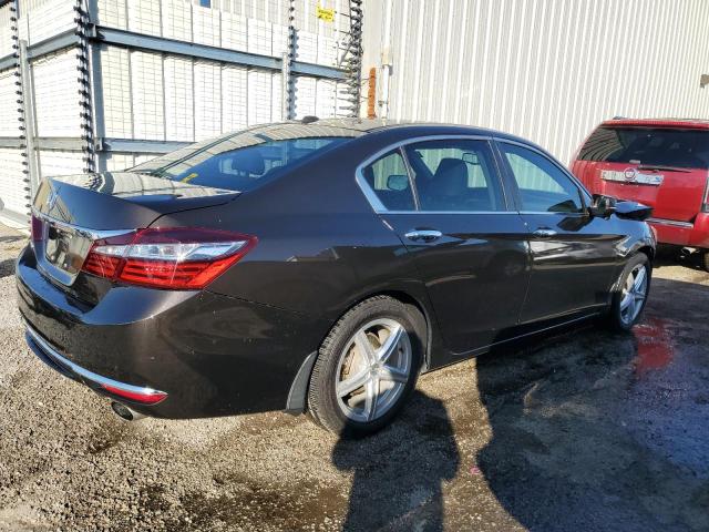 1HGCR2F80HA056135 - 2017 HONDA ACCORD EXL BROWN photo 3