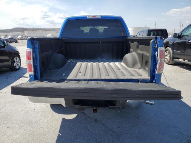 1FTFW1CF4BFA73032 - 2011 FORD F150 SUPERCREW BLUE photo 6