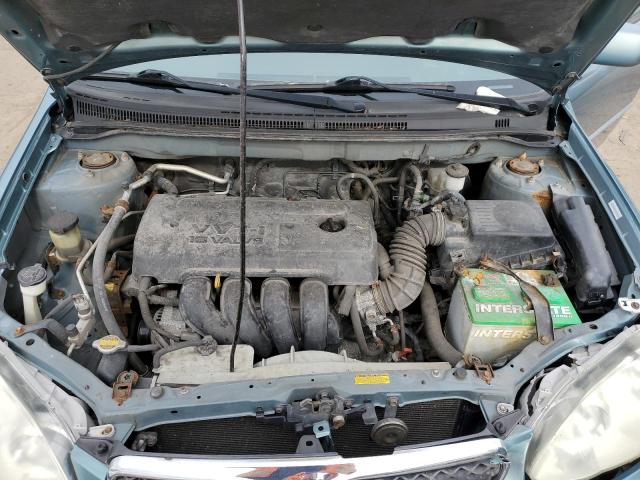 1NXBR32E95Z463551 - 2005 TOYOTA COROLLA CE BLUE photo 11