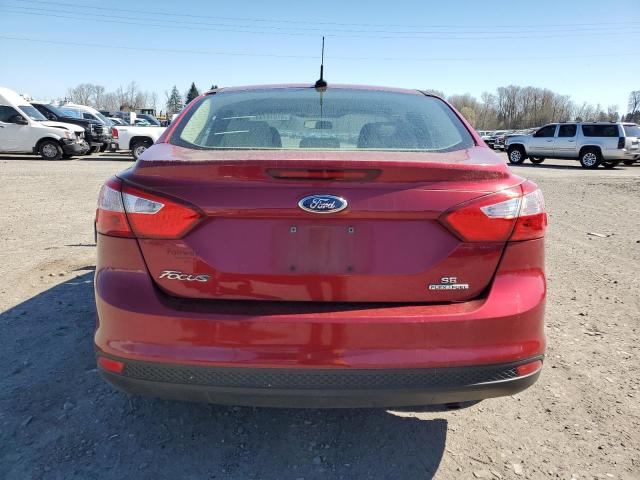 1FADP3F26DL349228 - 2013 FORD FOCUS SE RED photo 6