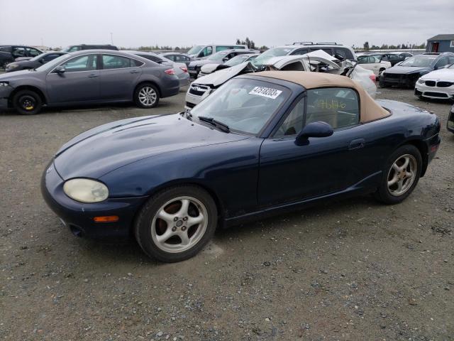 JM1NB3532Y0156136 - 2000 MAZDA MX-5 MIATA BASE BLUE photo 1