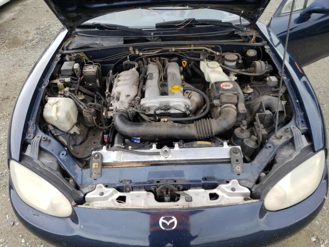 JM1NB3532Y0156136 - 2000 MAZDA MX-5 MIATA BASE BLUE photo 11