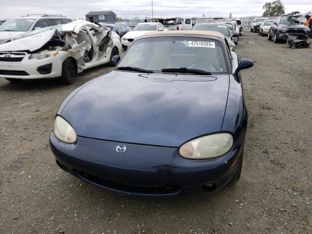 JM1NB3532Y0156136 - 2000 MAZDA MX-5 MIATA BASE BLUE photo 5