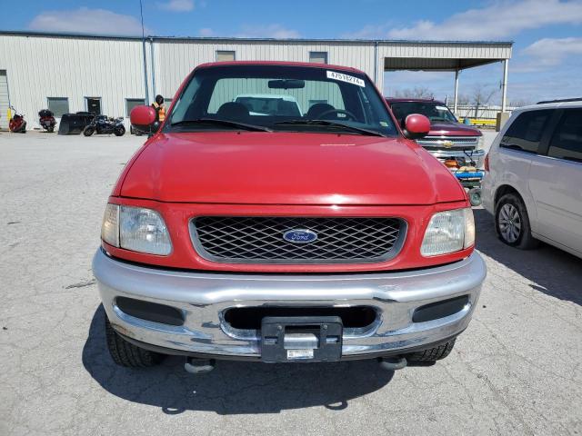 1FTDF18W7VKD46167 - 1997 FORD F150 RED photo 5