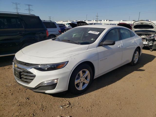 1G1ZB5ST8NF191993 - 2022 CHEVROLET MALIBU LS WHITE photo 1