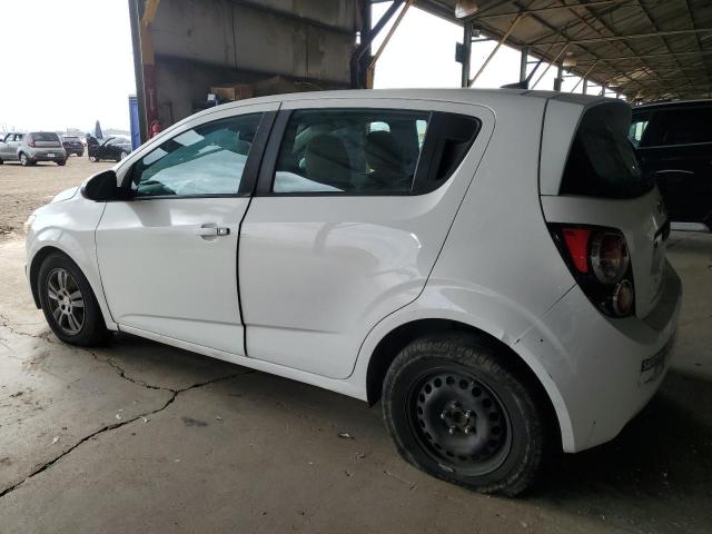 1G1JA6SH3C4104995 - 2012 CHEVROLET SONIC LS WHITE photo 2