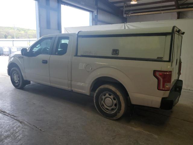 1FTEX1C82GKE77245 - 2016 FORD F150 SUPER CAB WHITE photo 2