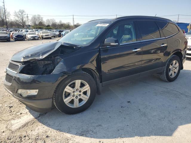 1GNKRJED1CJ399524 - 2012 CHEVROLET TRAVERSE LT BLACK photo 1