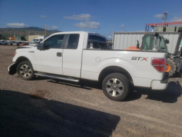 1FTEX1CM2EKF93300 - 2014 FORD F150 SUPER CAB WHITE photo 2