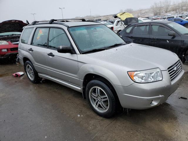 JF1SG63617H741217 - 2007 SUBARU FORESTER 2.5X GRAY photo 4