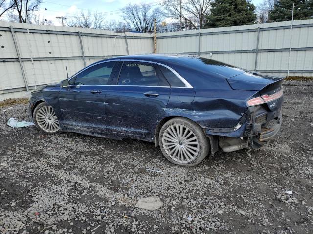 3LN6L5FC6HR611268 - 2017 LINCOLN MKZ RESERVE ლურჯი ფოტო 2