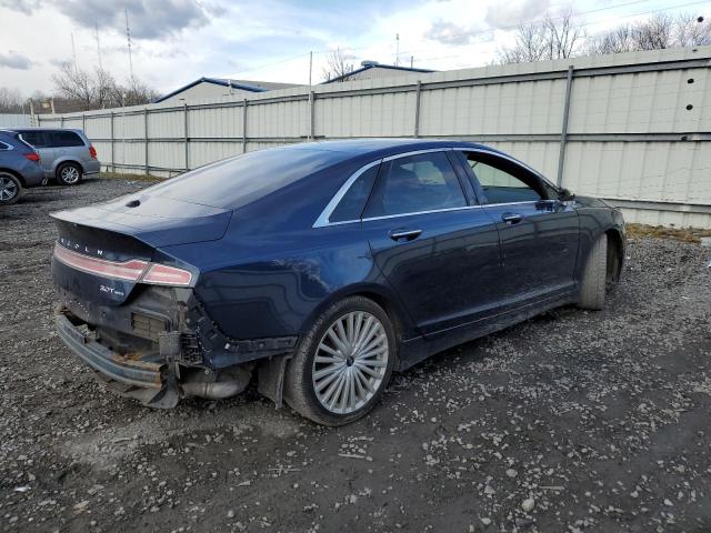 3LN6L5FC6HR611268 - 2017 LINCOLN MKZ RESERVE ლურჯი ფოტო 3