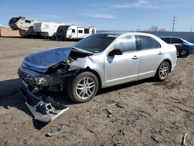 3FAHP0GA2BR239782 - 2011 FORD FUSION S SILVER photo 1