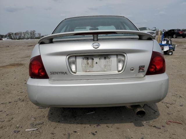 3N1AB51D16L562310 - 2006 NISSAN SENTRA SE-R SPEC V SILVER photo 6