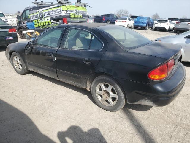 1G3NK52T81C277029 - 2001 OLDSMOBILE ALERO GX BLACK photo 2