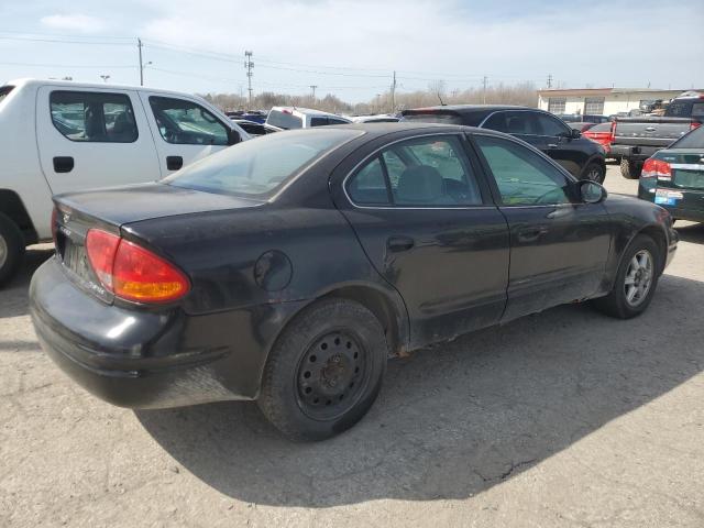 1G3NK52T81C277029 - 2001 OLDSMOBILE ALERO GX BLACK photo 3