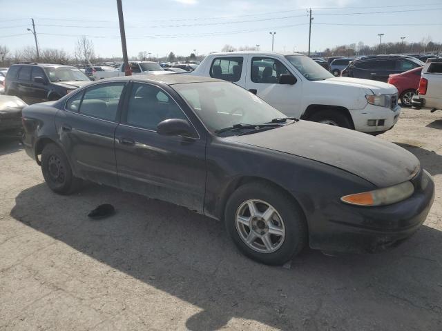 1G3NK52T81C277029 - 2001 OLDSMOBILE ALERO GX BLACK photo 4