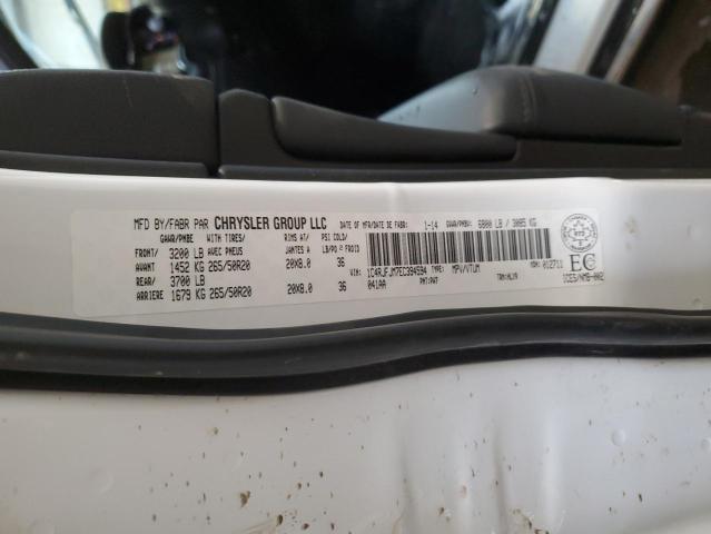 1C4RJFJM7EC394594 - 2014 JEEP GRAND CHER SUMMIT თეთრი ფოტო 14