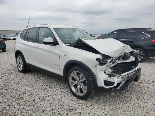 5UXWZ7C54G0R32615 - 2016 BMW X3 SDRIVE28I WHITE photo 4