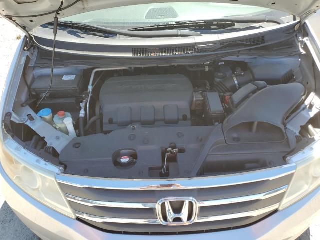 5FNRL5H62BB066915 - 2011 HONDA ODYSSEY EXL SILVER photo 12