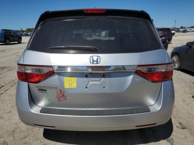 5FNRL5H62BB066915 - 2011 HONDA ODYSSEY EXL SILVER photo 6