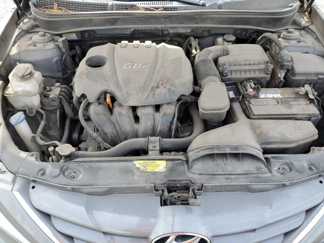 5NPEB4ACXDH565347 - 2013 HYUNDAI SONATA GLS GRAY photo 11