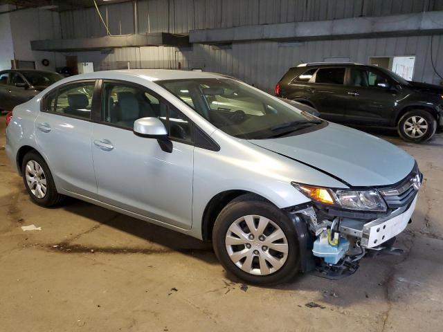 19XFB2F58CE013190 - 2012 HONDA CIVIC LX SILVER photo 4