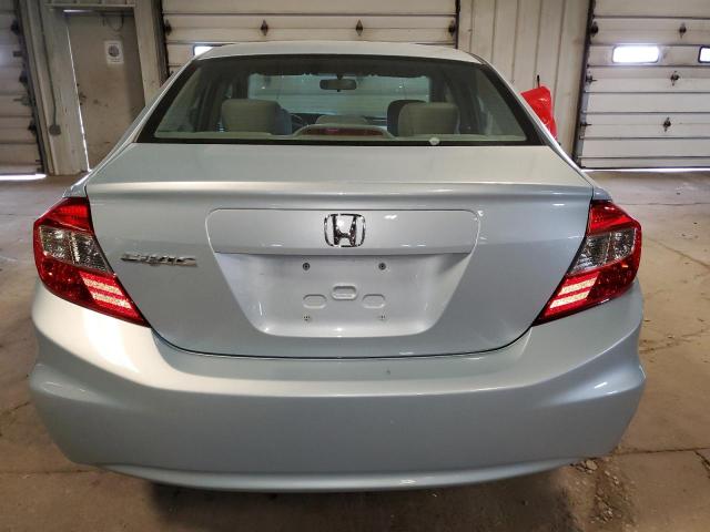 19XFB2F58CE013190 - 2012 HONDA CIVIC LX SILVER photo 6