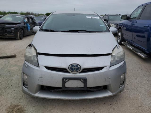 JTDKN3DU2B1421448 - 2011 TOYOTA PRIUS SILVER photo 5