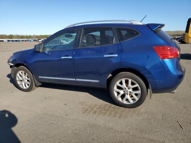 JN8AS5MV7BW286385 - 2011 NISSAN ROGUE S BLUE photo 2