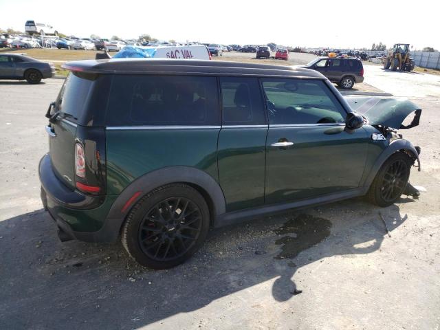 WMWZG9C50BTZ80097 - 2011 MINI COOPER CLUBMAN JCW GREEN photo 3