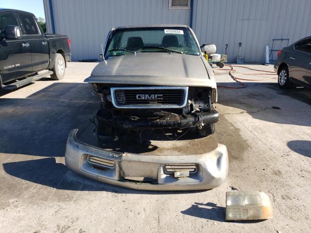 1GTCS14WX28187182 - 2002 GMC SONOMA SILVER photo 5