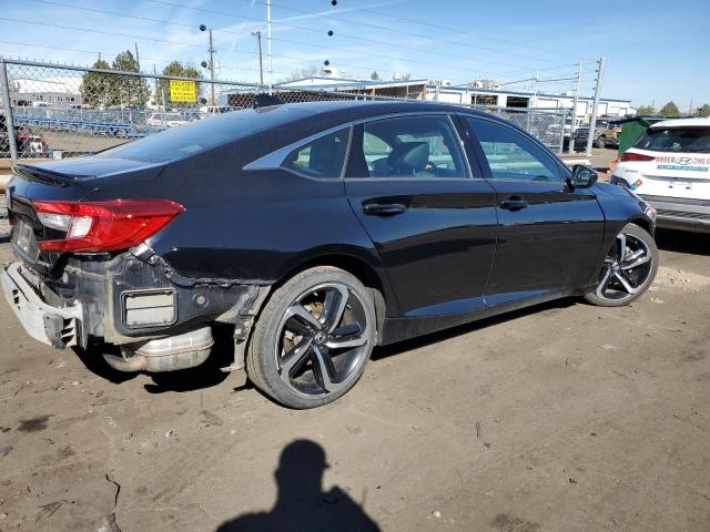 1HGCV1F37JA186090 - 2018 HONDA ACCORD SPORT BLACK photo 3