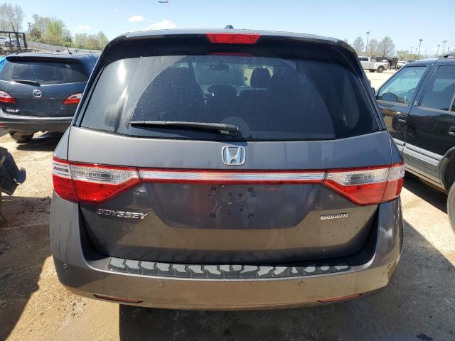 5FNRL5H91CB132379 - 2012 HONDA ODYSSEY TOURING GRAY photo 6