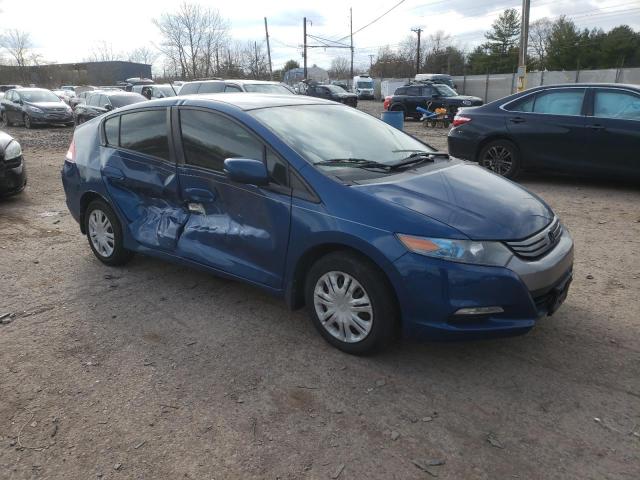 JHMZE2H55BS008346 - 2011 HONDA INSIGHT LX BLUE photo 4