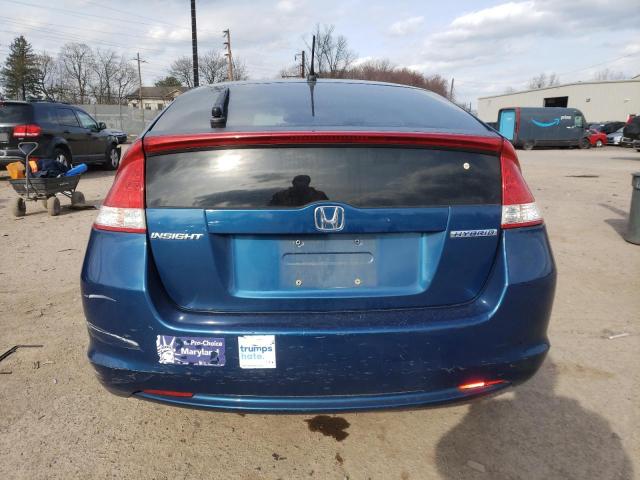 JHMZE2H55BS008346 - 2011 HONDA INSIGHT LX BLUE photo 6